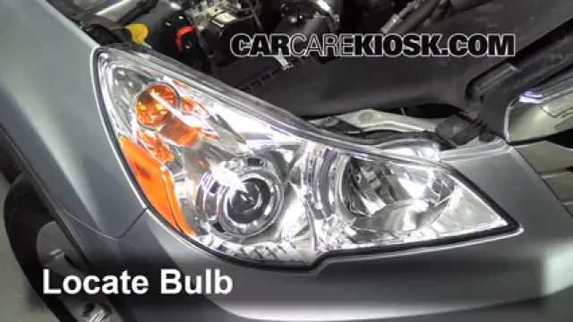 2012 Subaru Outback 2.5i Premium 2.5L 4 Cyl. Éclairage Feu clignotant avant (remplacer l'ampoule)